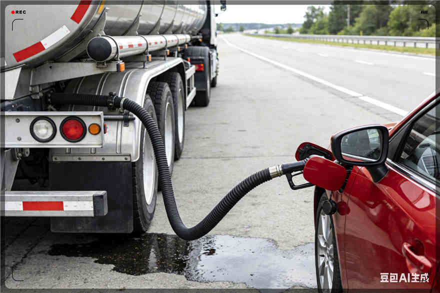 老河口汽车救援送水案例